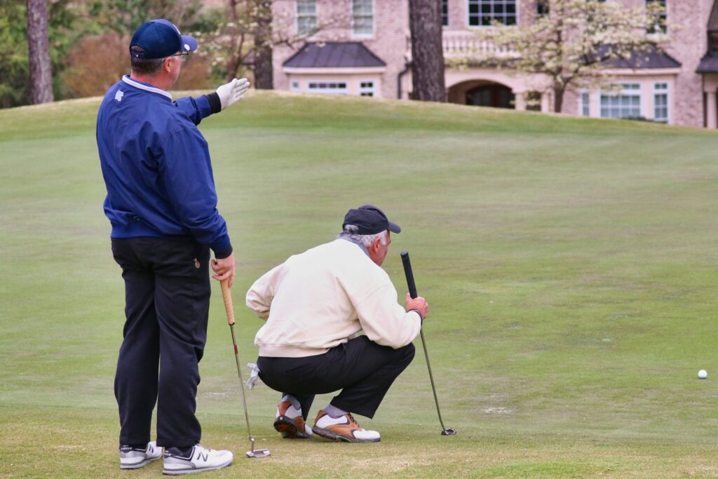 Golfing