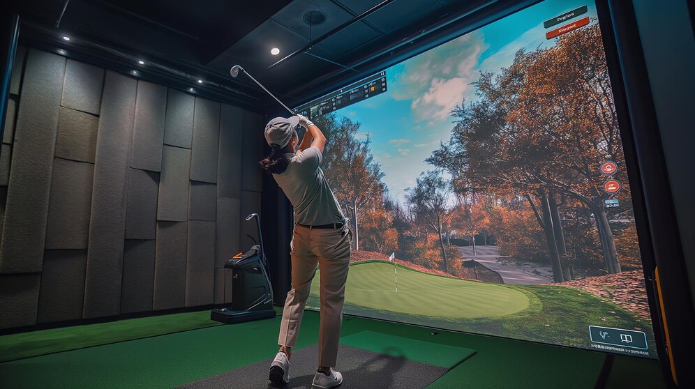 technology behind indoor golf