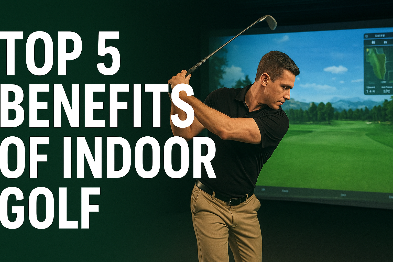 Top 5 Benefits of Indoor Golf in Canada | MohoGolf